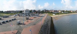 Archiv Foto Webcam Insel Amrum - Fähranleger Wittdün 07:00