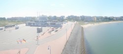 Archived image Webcam Amrum Island - Ferry dock Wittdün 11:00