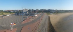 Archived image Webcam Amrum Island - Ferry dock Wittdün 17:00