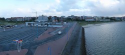 Archived image Webcam Amrum Island - Ferry dock Wittdün 17:00