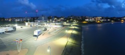 Archiv Foto Webcam Insel Amrum - Fähranleger Wittdün 19:00