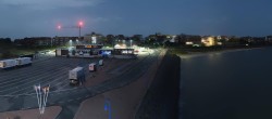 Archiv Foto Webcam Insel Amrum - Fähranleger Wittdün 01:00