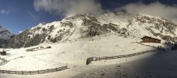 Archived image Webcam Stubai Oberberg valley - Oberiss Alm 09:00