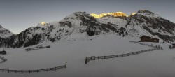 Archived image Webcam Stubai Oberberg valley - Oberiss Alm 07:00