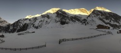 Archived image Webcam Stubai Oberberg valley - Oberiss Alm 08:00