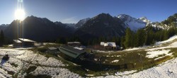 Archived image Webcam Brandnertal Valley - Top Station Palüd 07:00