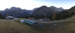 Archived image Webcam Brandnertal Valley - Top Station Palüd 06:00