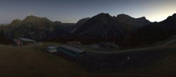 Archived image Webcam Brandnertal Valley - Top Station Palüd 17:00