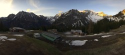 Archived image Webcam Brandnertal Valley - Top Station Palüd 05:00