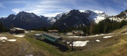 Archived image Webcam Brandnertal Valley - Top Station Palüd 09:00