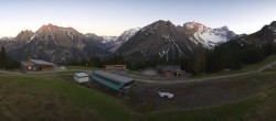 Archiv Foto Webcam Brandnertal - Palüd Bergstation 19:00