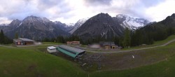 Archived image Webcam Brandnertal Valley - Top Station Palüd 05:00