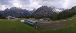 Archived image Webcam Brandnertal Valley - Top Station Palüd 06:00