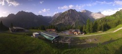 Archiv Foto Webcam Brandnertal - Palüd Bergstation 05:00