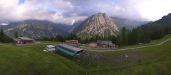 Archived image Webcam Brandnertal Valley - Top Station Palüd 17:00