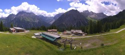 Archiv Foto Webcam Brandnertal - Palüd Bergstation 11:00