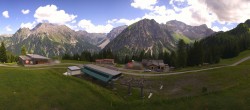 Archiv Foto Webcam Brandnertal - Palüd Bergstation 13:00