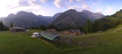 Archiv Foto Webcam Brandnertal - Palüd Bergstation 05:00