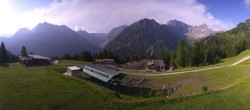 Archiv Foto Webcam Brandnertal - Palüd Bergstation 07:00