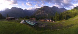 Archiv Foto Webcam Brandnertal - Palüd Bergstation 05:00