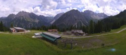 Archiv Foto Webcam Brandnertal - Palüd Bergstation 13:00