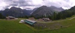 Archiv Foto Webcam Brandnertal - Palüd Bergstation 11:00