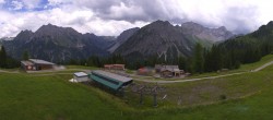 Archiv Foto Webcam Brandnertal - Palüd Bergstation 13:00