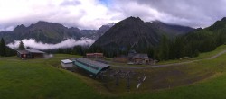 Archiv Foto Webcam Brandnertal - Palüd Bergstation 17:00