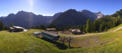 Archiv Foto Webcam Brandnertal - Palüd Bergstation 09:00