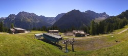 Archiv Foto Webcam Brandnertal - Palüd Bergstation 11:00