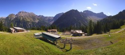 Archiv Foto Webcam Brandnertal - Palüd Bergstation 13:00