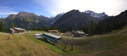 Archiv Foto Webcam Brandnertal - Palüd Bergstation 13:00