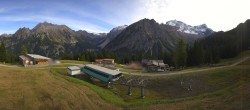 Archiv Foto Webcam Brandnertal - Palüd Bergstation 15:00