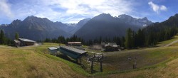 Archiv Foto Webcam Brandnertal - Palüd Bergstation 11:00