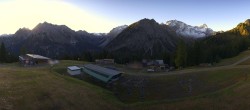 Archiv Foto Webcam Brandnertal - Palüd Bergstation 07:00