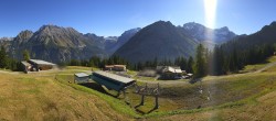 Archiv Foto Webcam Brandnertal - Palüd Bergstation 13:00