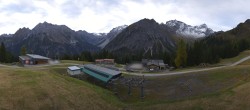 Archived image Webcam Brandnertal Valley - Top Station Palüd 07:00