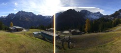 Archiv Foto Webcam Brandnertal - Palüd Bergstation 09:00
