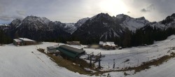 Archiv Foto Webcam Brandnertal - Palüd Bergstation 12:00