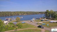 Archiv Foto Webcam Senftenberger See - Hafencamp 09:00