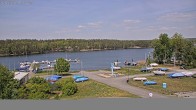 Archived image Webcam Lake Senftenberg - Camping 11:00