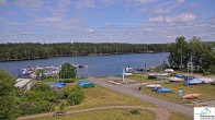 Archiv Foto Webcam Senftenberger See - Hafencamp 09:00