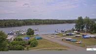 Archiv Foto Webcam Senftenberger See - Hafencamp 09:00