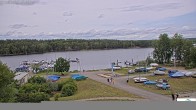 Archived image Webcam Lake Senftenberg - Camping 09:00