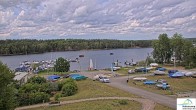 Archived image Webcam Lake Senftenberg - Camping 13:00