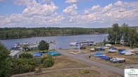 Archived image Webcam Lake Senftenberg - Camping 11:00
