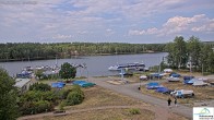 Archived image Webcam Lake Senftenberg - Camping 13:00