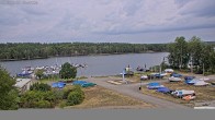 Archiv Foto Webcam Senftenberger See - Hafencamp 09:00