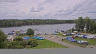 Archiv Foto Webcam Senftenberger See - Hafencamp 09:00