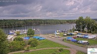 Archiv Foto Webcam Senftenberger See - Hafencamp 09:00
